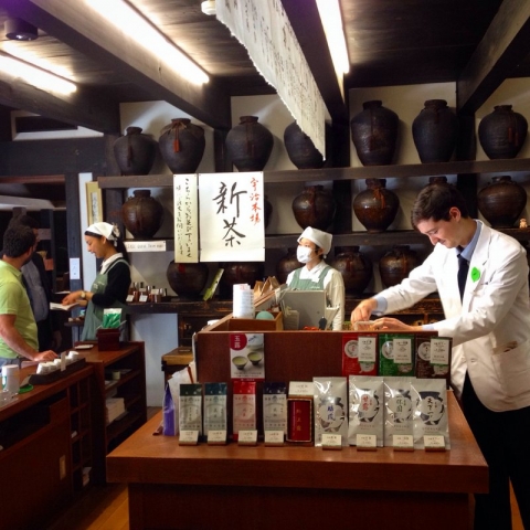 Ippodo store in Kyoto
