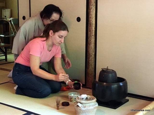 learning tea ceremony